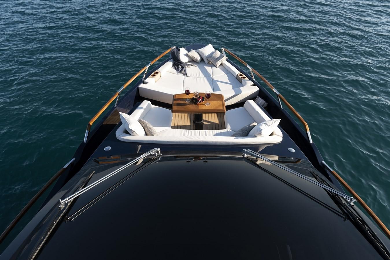 a boat on the water aboard DEMO Yacht for Sale
