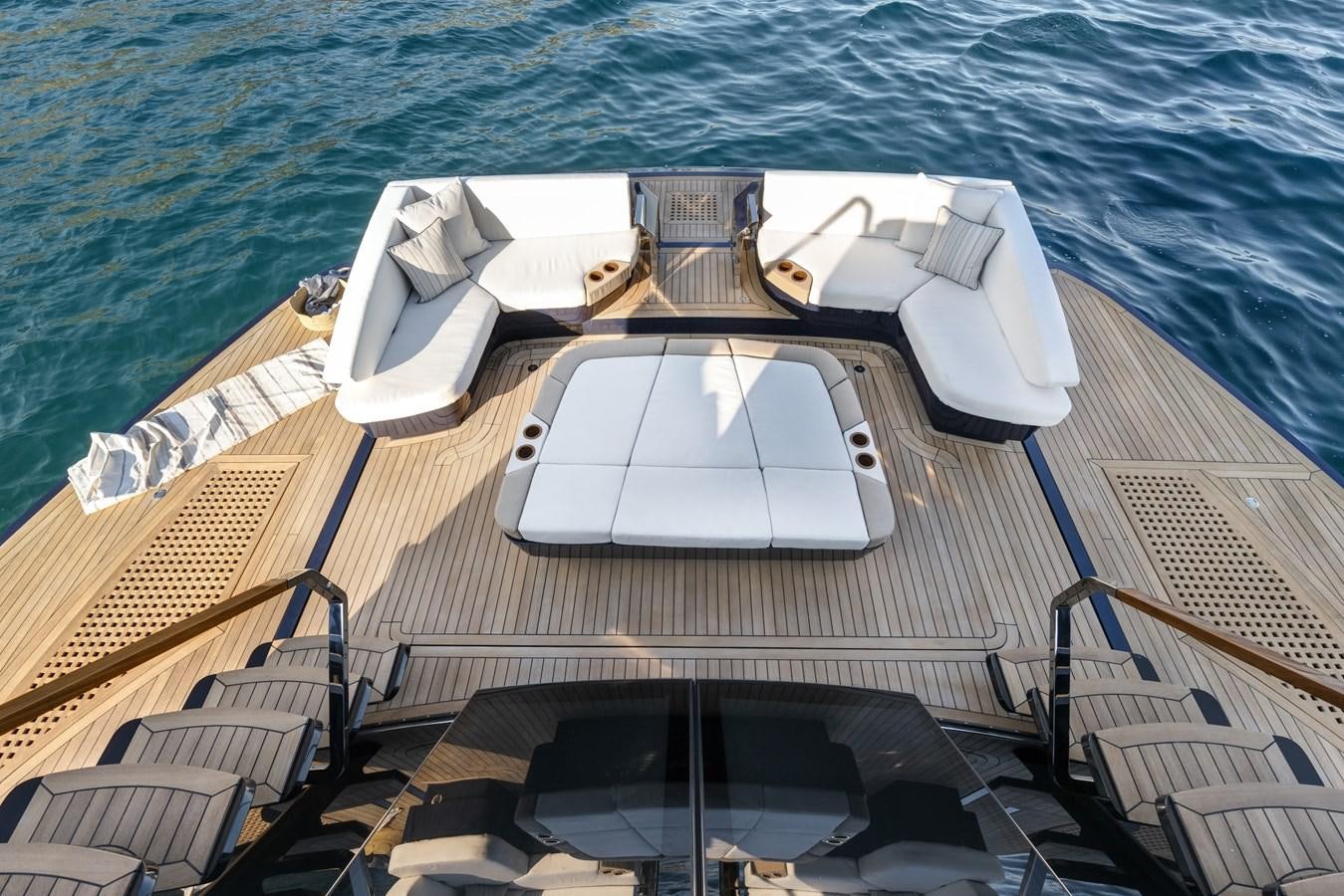a boat on the water aboard DEMO Yacht for Sale