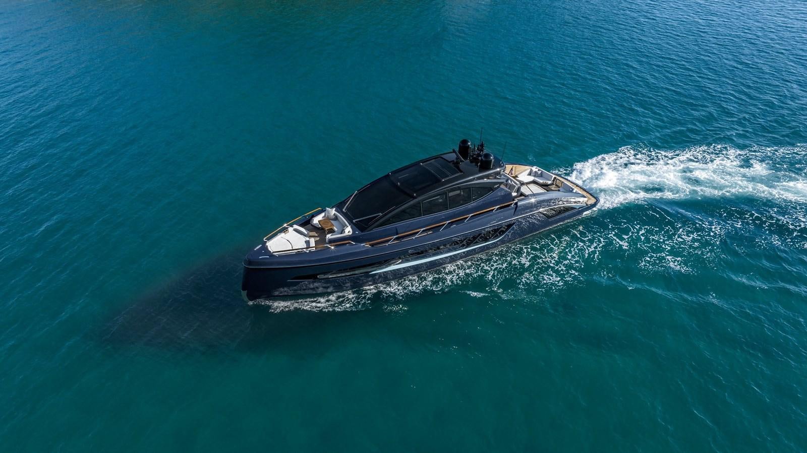 a boat in the ocean aboard DEMO Yacht for Sale