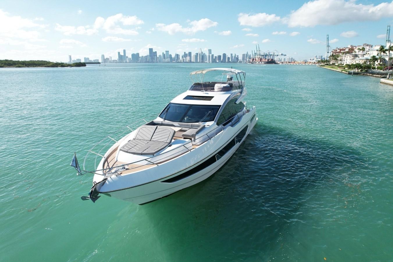 a boat in the water aboard HIDE OUT Yacht for Sale