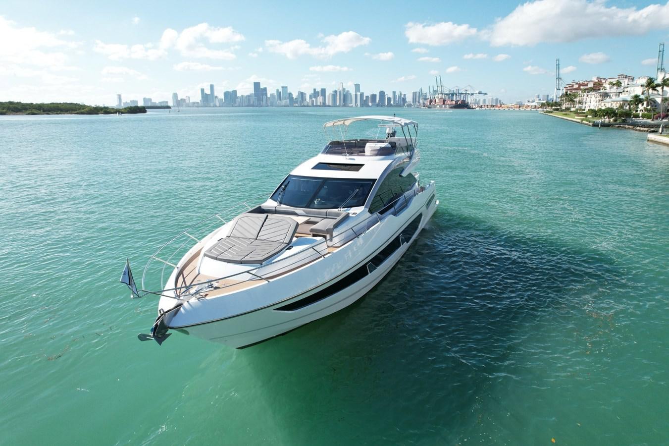 a boat in the water aboard HIDE OUT Yacht for Sale