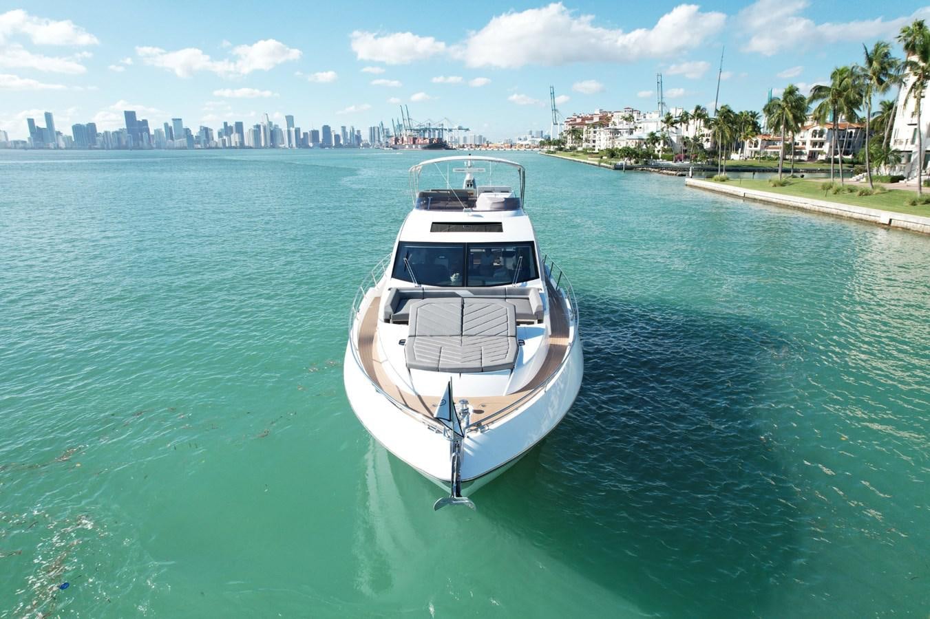 a boat on the water aboard HIDE OUT Yacht for Sale