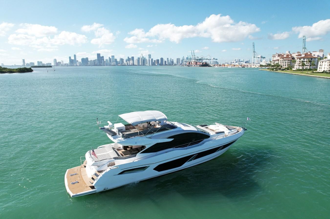 a boat on the water aboard HIDE OUT Yacht for Sale