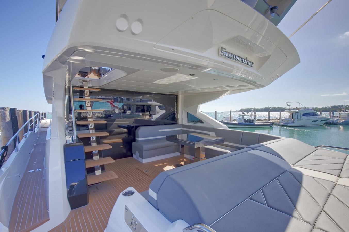 a boat on the water aboard HIDE OUT Yacht for Sale