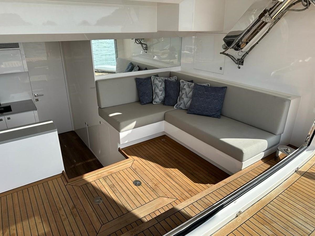 a room with a bed and a sink aboard BLACK SOIL Yacht for Sale