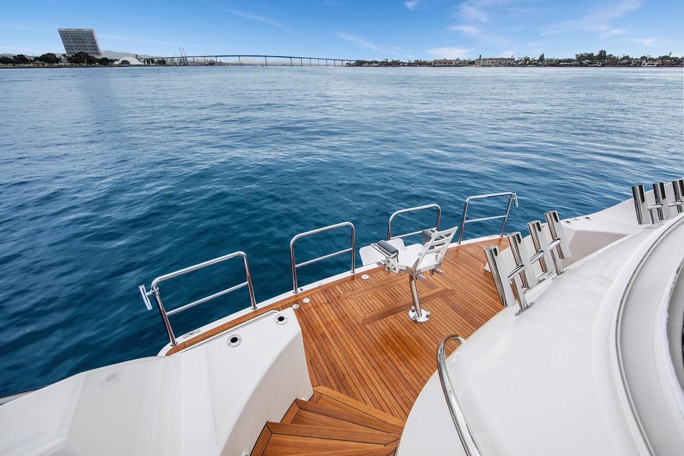 a boat on the water aboard DESPERADO Yacht for Sale