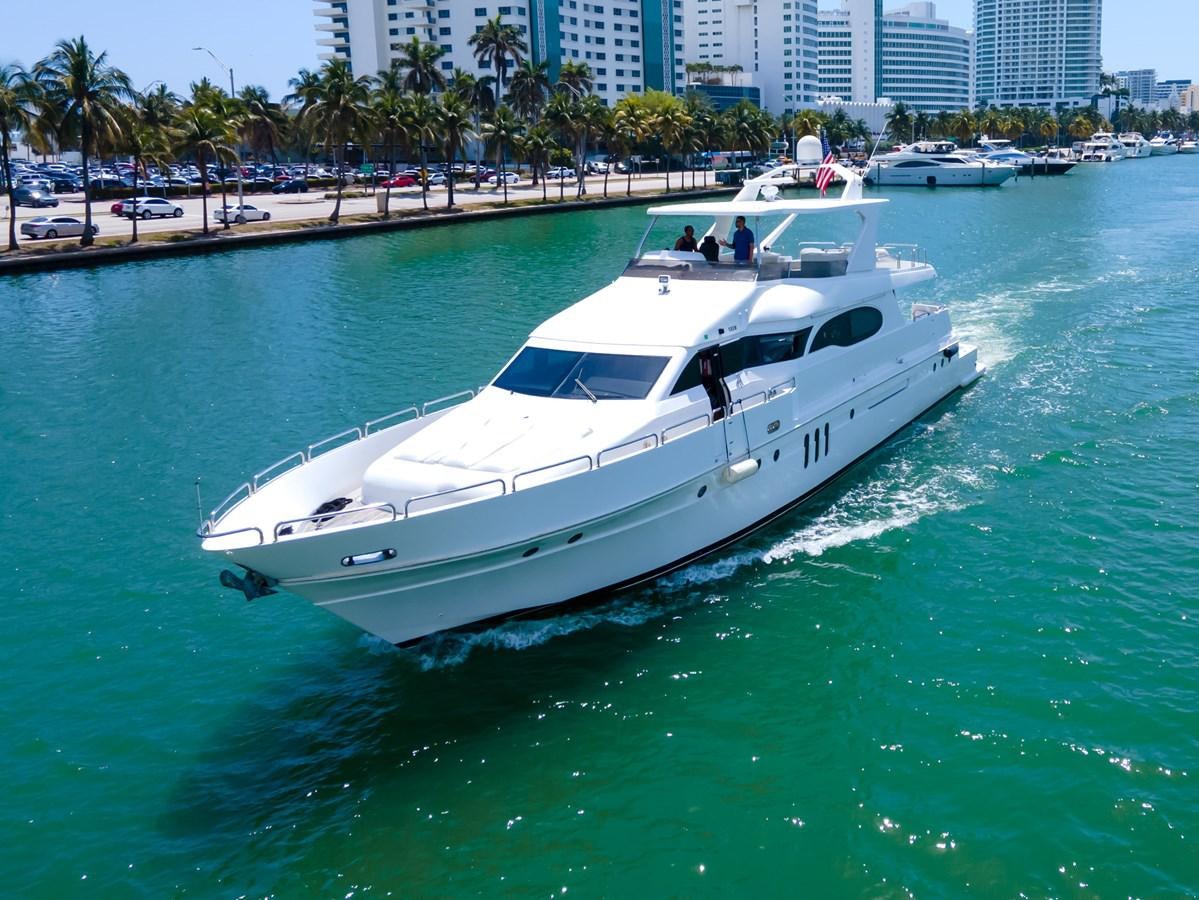 a boat on the water aboard OLD SPORT II Yacht for Sale