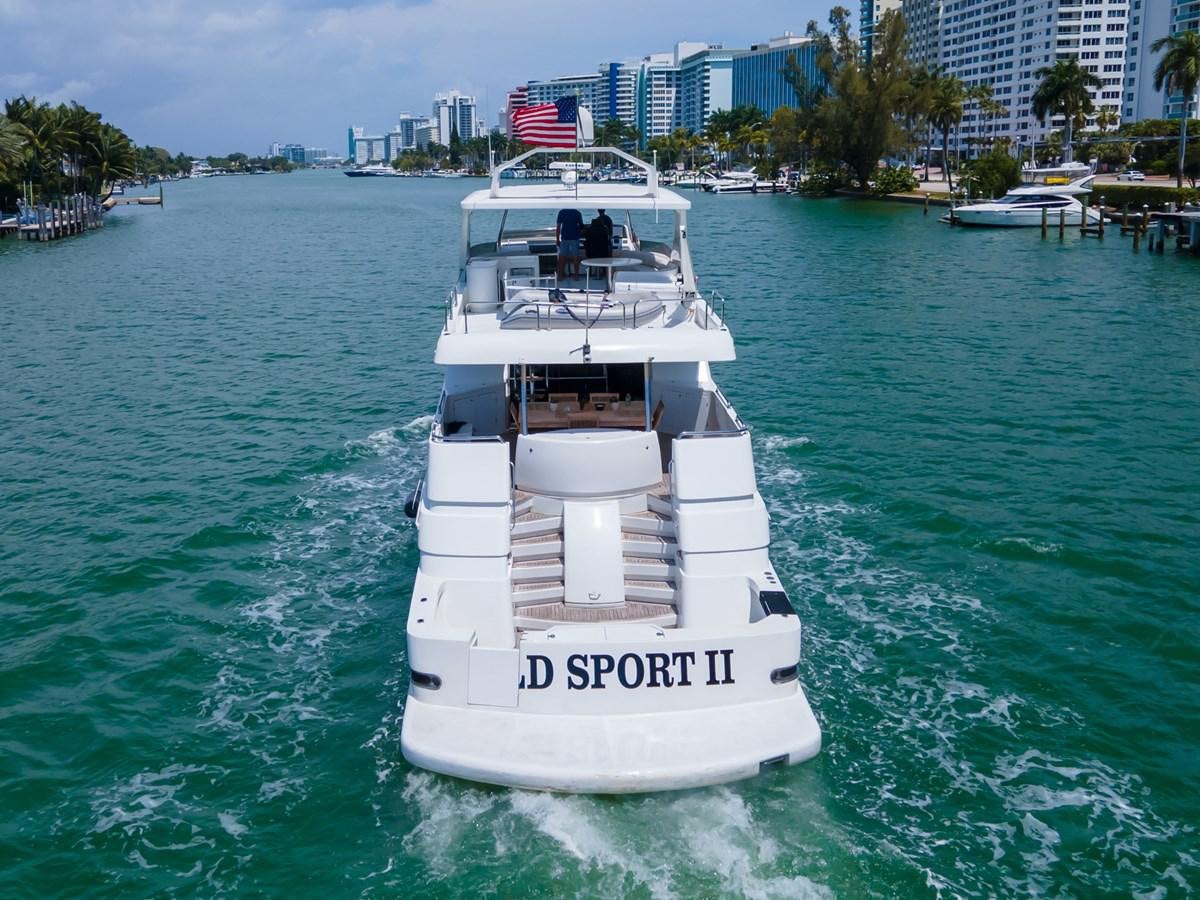 a boat on the water aboard OLD SPORT II Yacht for Sale