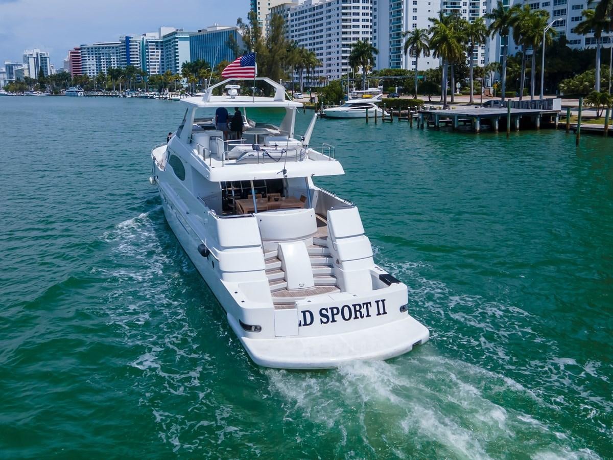 a boat on the water aboard OLD SPORT II Yacht for Sale