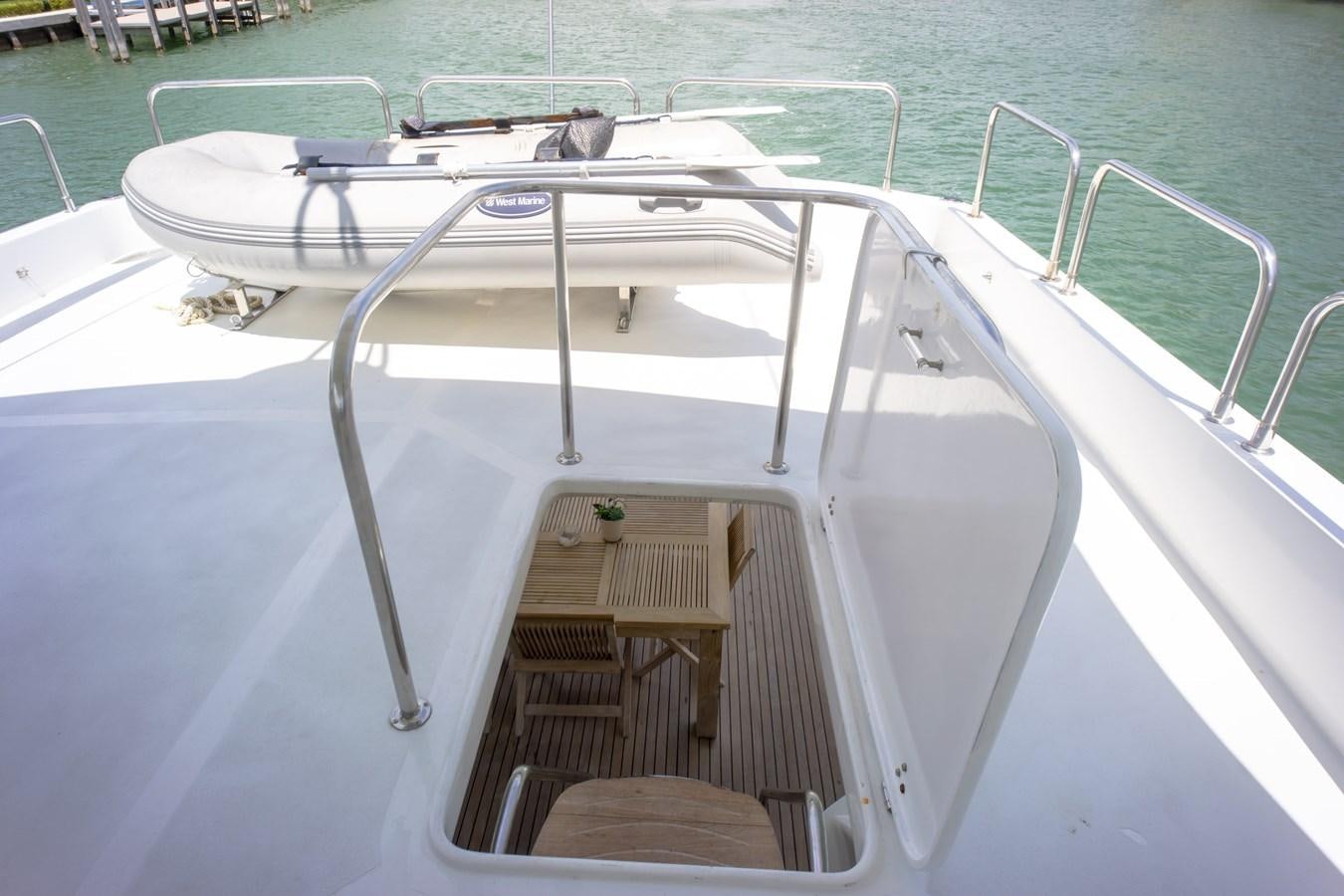 a boat on the water aboard OLD SPORT II Yacht for Sale
