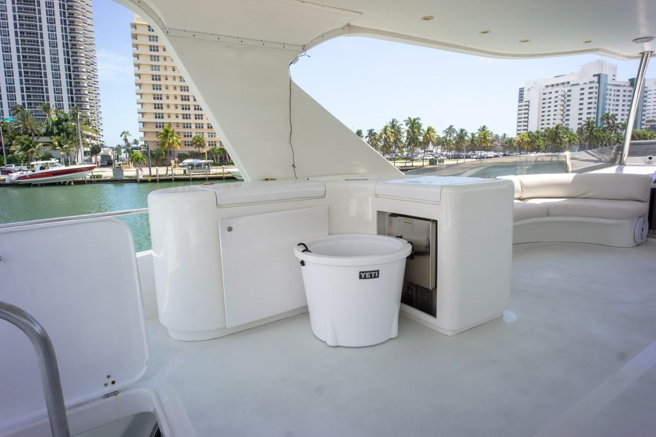 a white toilet on a boat aboard OLD SPORT II Yacht for Sale