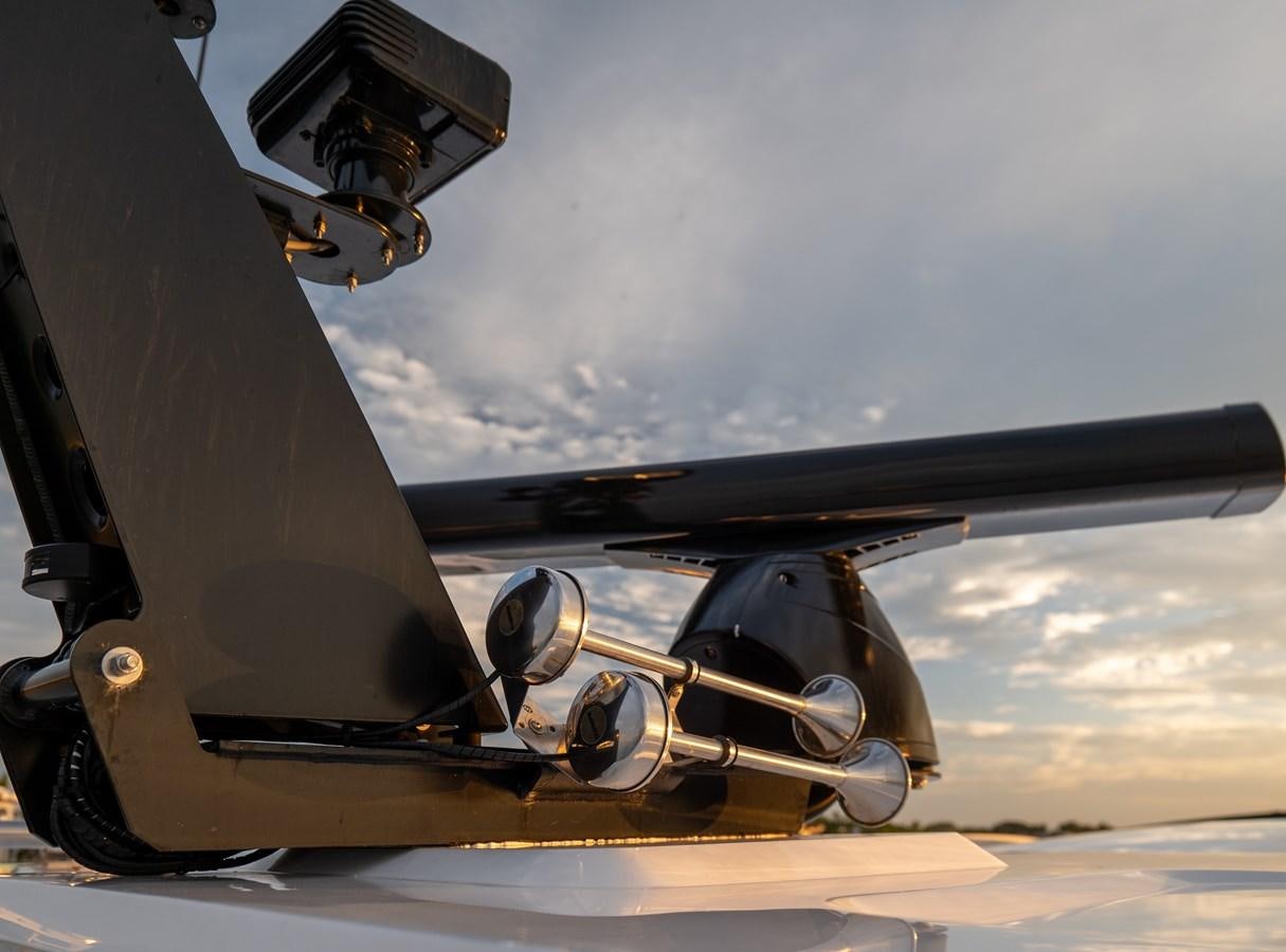 a close-up of a plane aboard BELLOW DECK Yacht for Sale