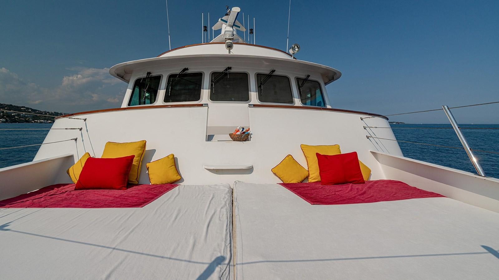 a boat on the water aboard SEA LION Yacht for Sale