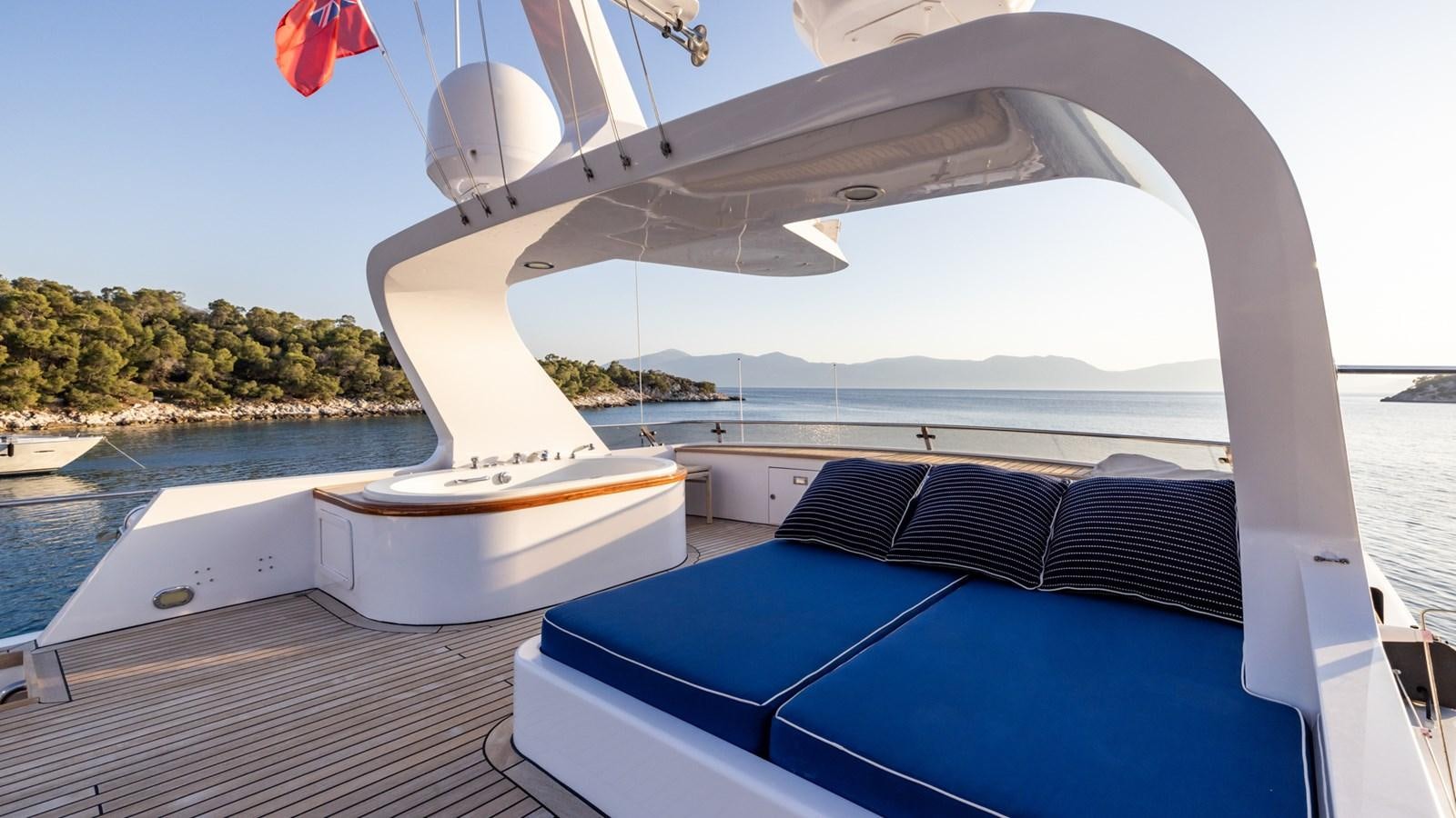 a boat on the water aboard SUNCOCO Yacht for Sale