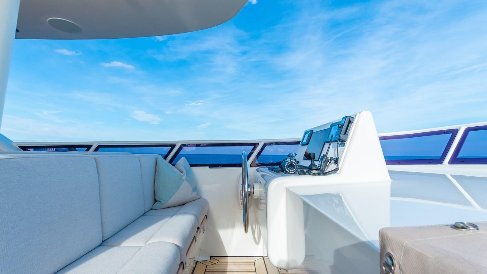 a boat with a white car on it aboard HEERLIJCKHEID Yacht for Sale