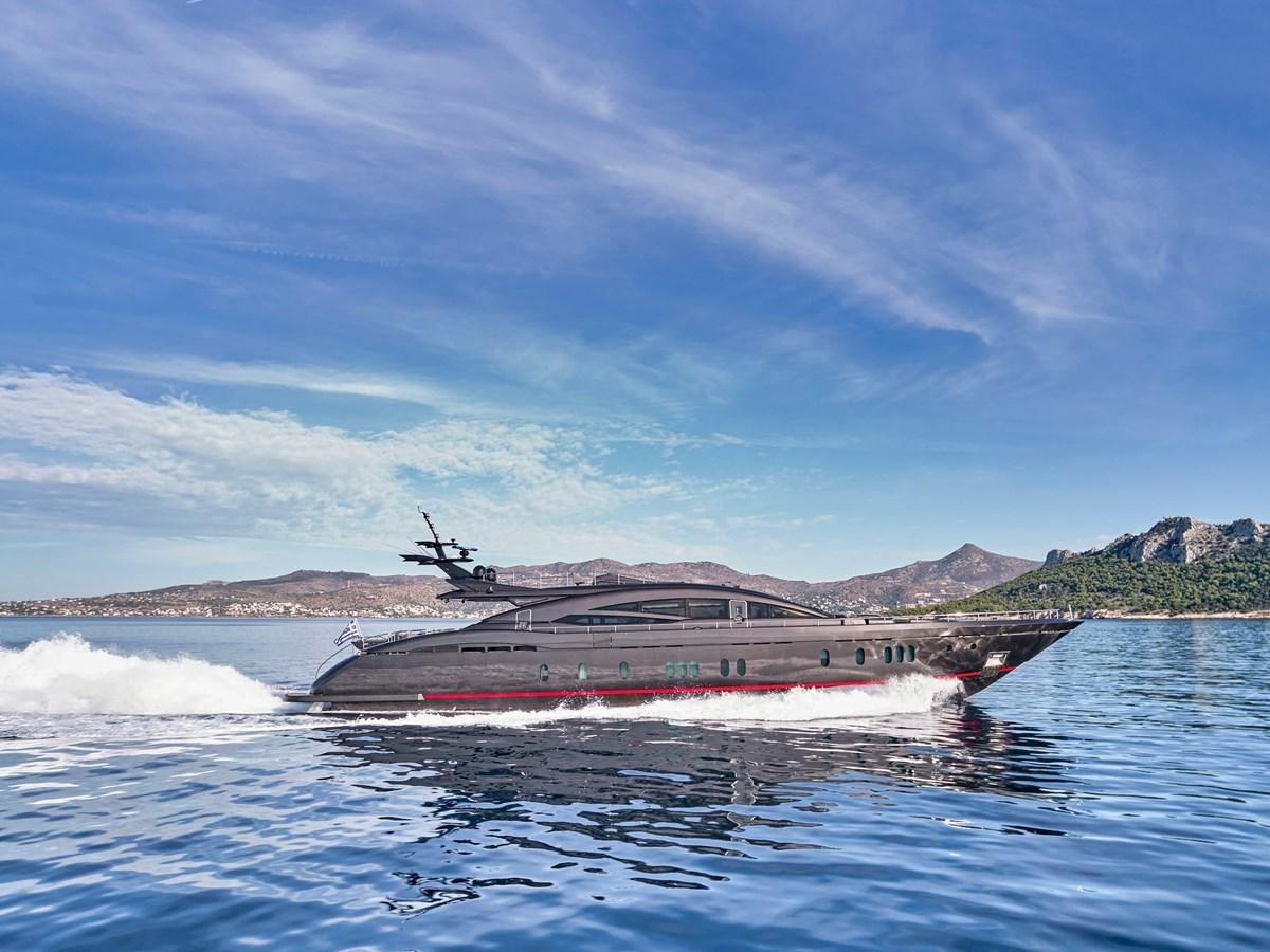a boat on the water aboard O'PATI Yacht for Sale