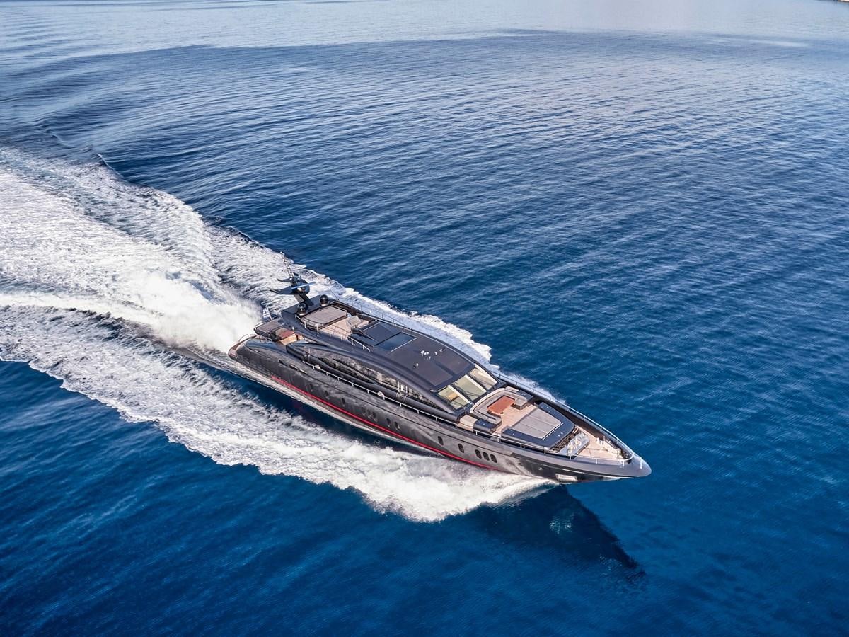 a boat on the water aboard O'PATI Yacht for Sale