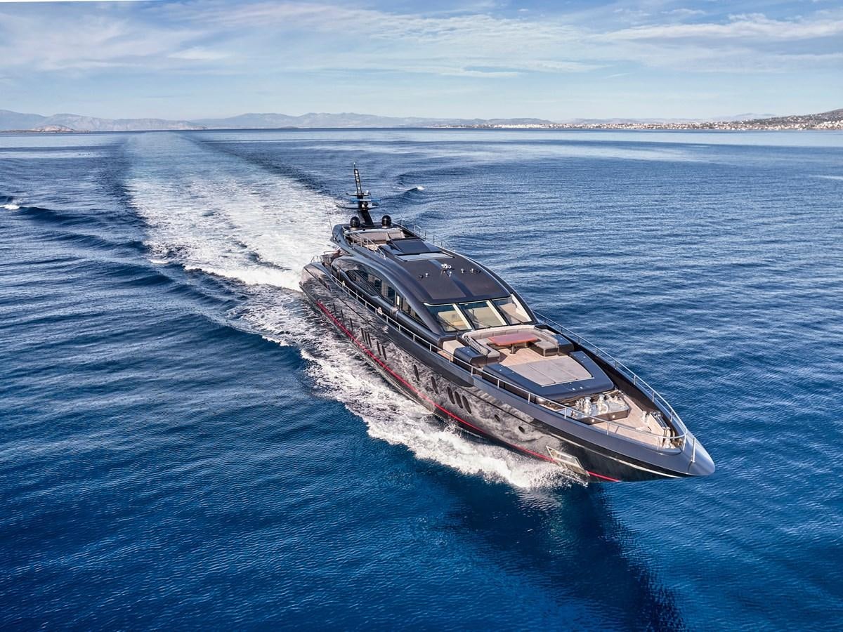 a boat on the water aboard O'PATI Yacht for Sale