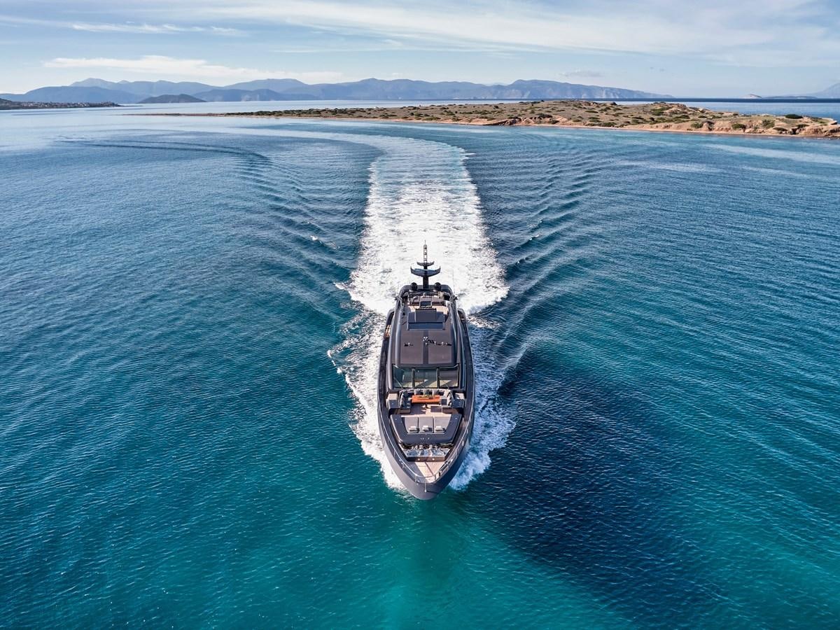 a ship sailing on the sea aboard O'PATI Yacht for Sale