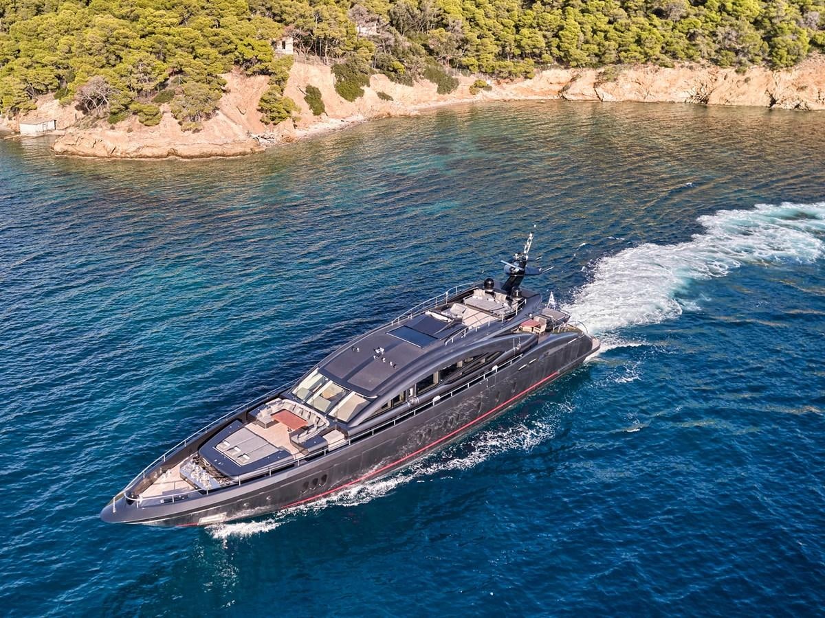 a boat on the water aboard O'PATI Yacht for Sale