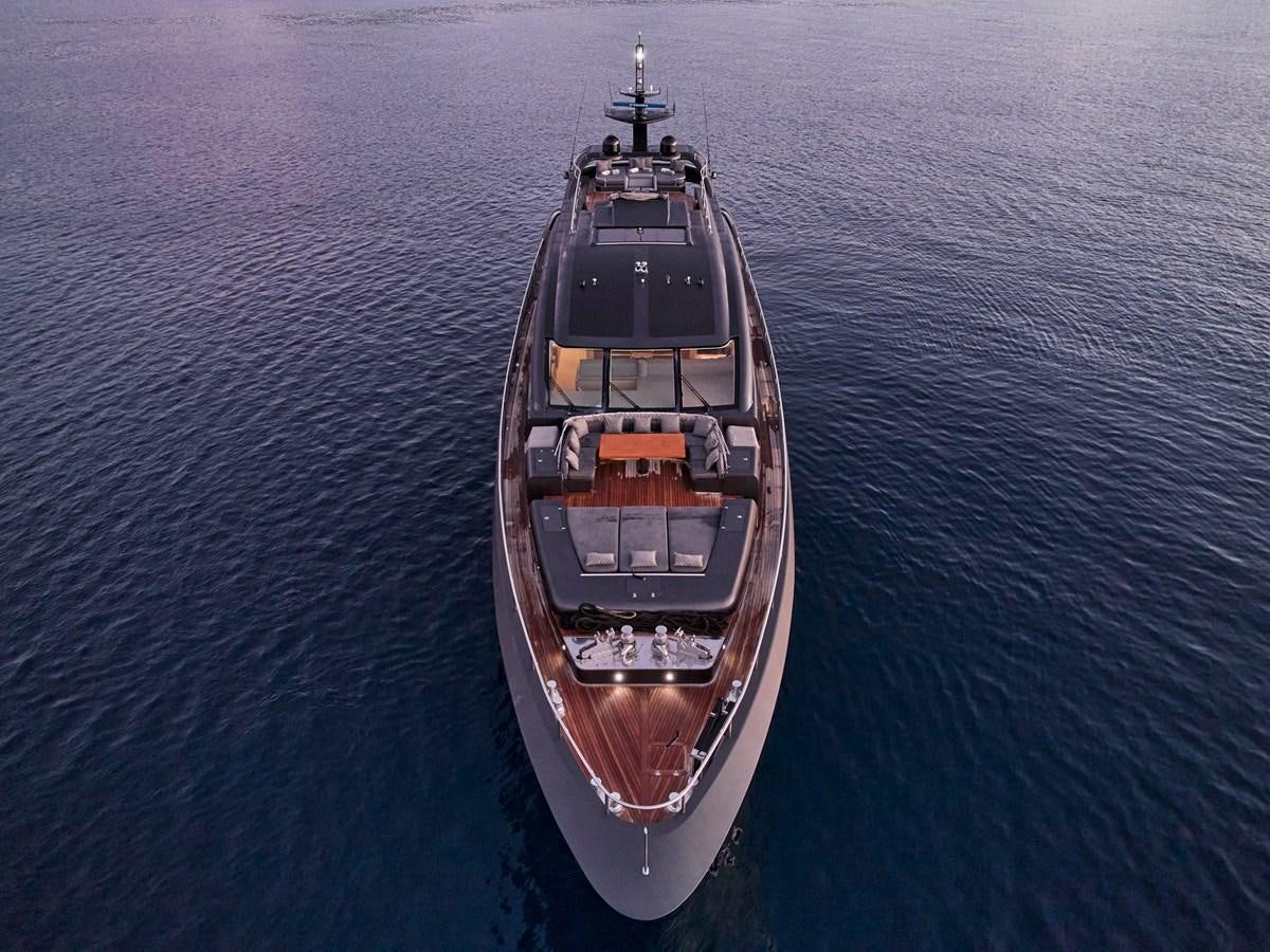 a ship in the water aboard O'PATI Yacht for Sale