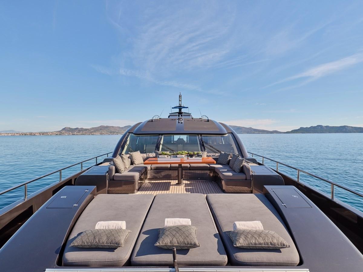 a boat on the water aboard O'PATI Yacht for Sale