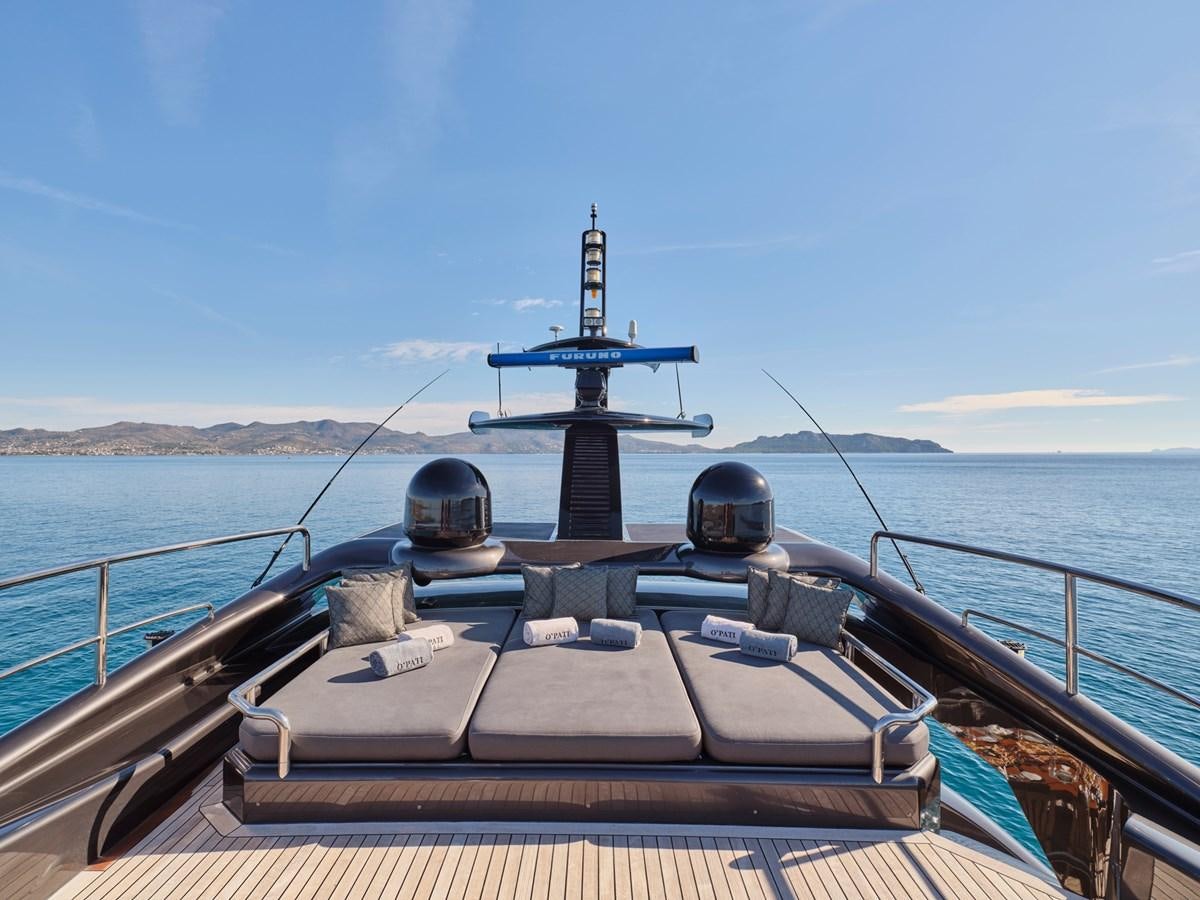 a boat on the water aboard O'PATI Yacht for Sale