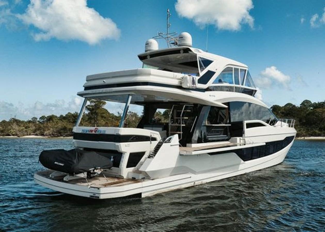 a boat on the water aboard JUST IN TIME Yacht for Sale