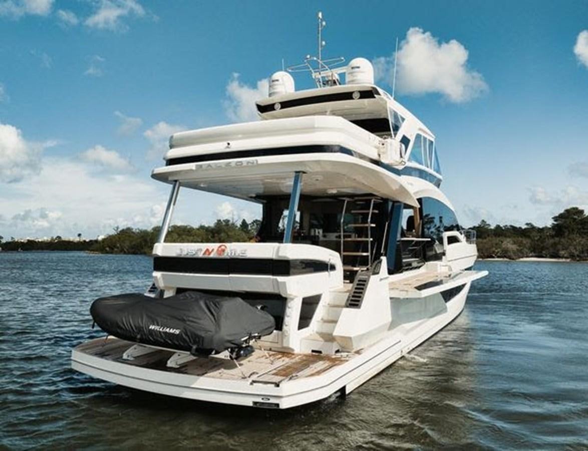 a boat on the water aboard JUST IN TIME Yacht for Sale