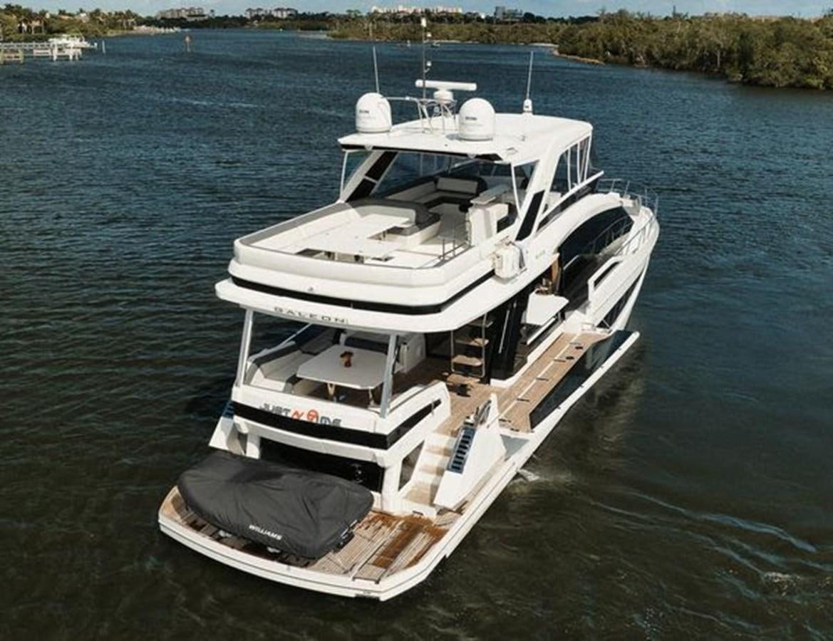 a boat on the water aboard JUST IN TIME Yacht for Sale