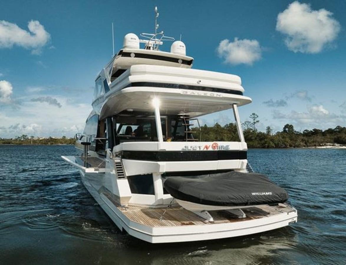 a boat on the water aboard JUST IN TIME Yacht for Sale
