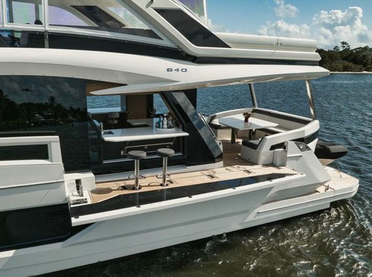 a boat on the water aboard JUST IN TIME Yacht for Sale