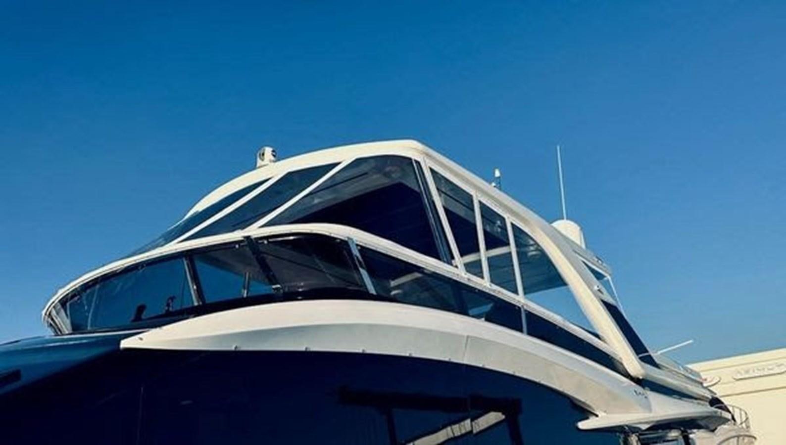 a white and black helicopter aboard JUST IN TIME Yacht for Sale