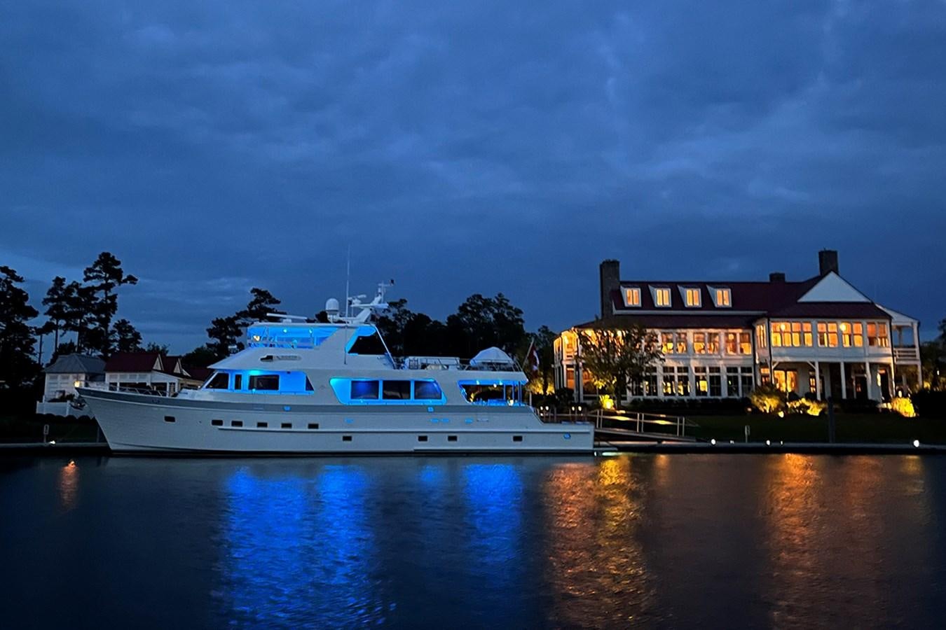 a boat in the water aboard 44 NORTH Yacht for Sale