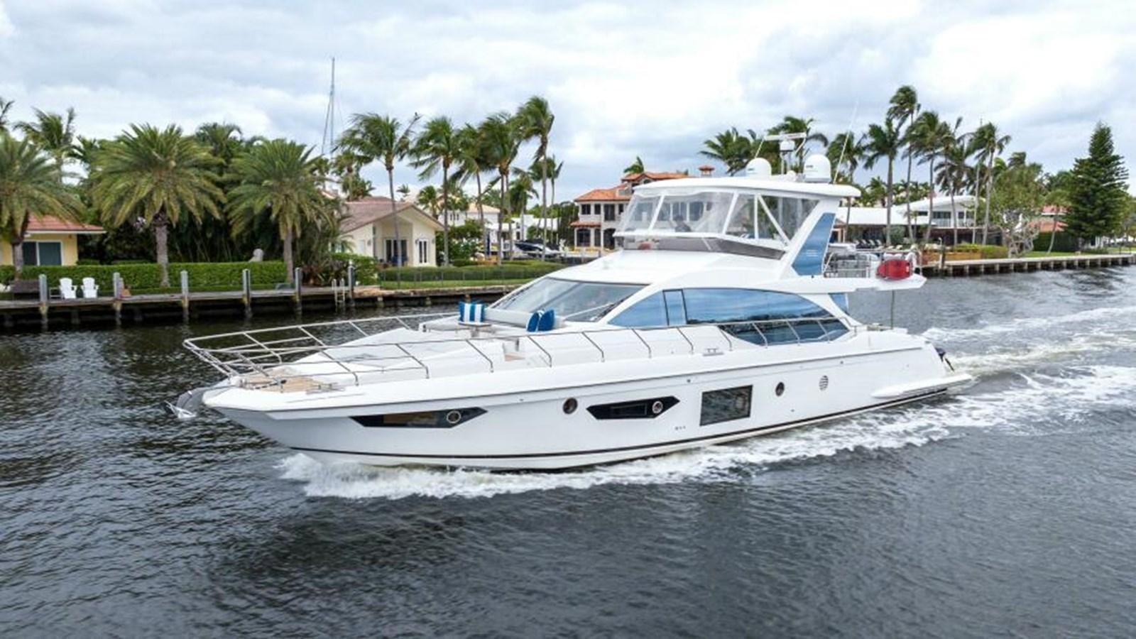 a boat on the water aboard LIQUID ASSET Yacht for Sale