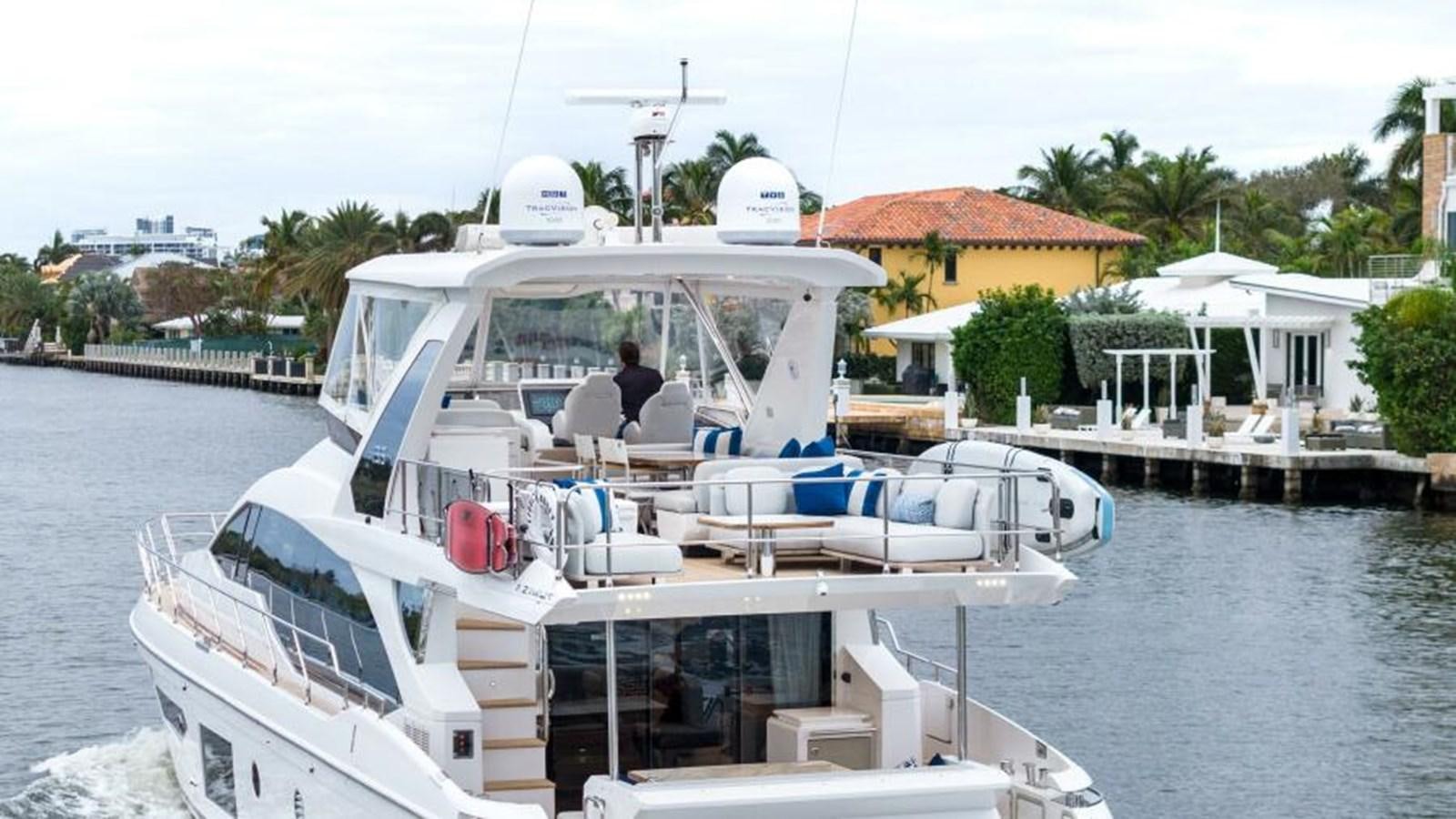 a boat on the water aboard LIQUID ASSET Yacht for Sale