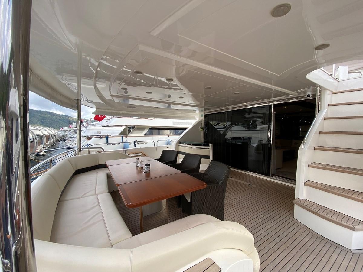 inside of a boat aboard 95 MY Yacht for Sale
