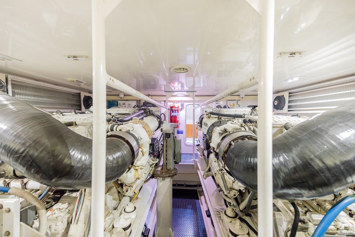 a large factory machinery aboard STABILIZED Yacht for Sale