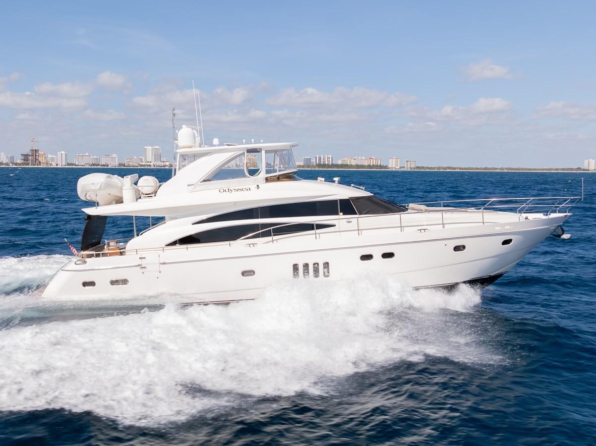 a boat on the water aboard ODYSSEA Yacht for Sale
