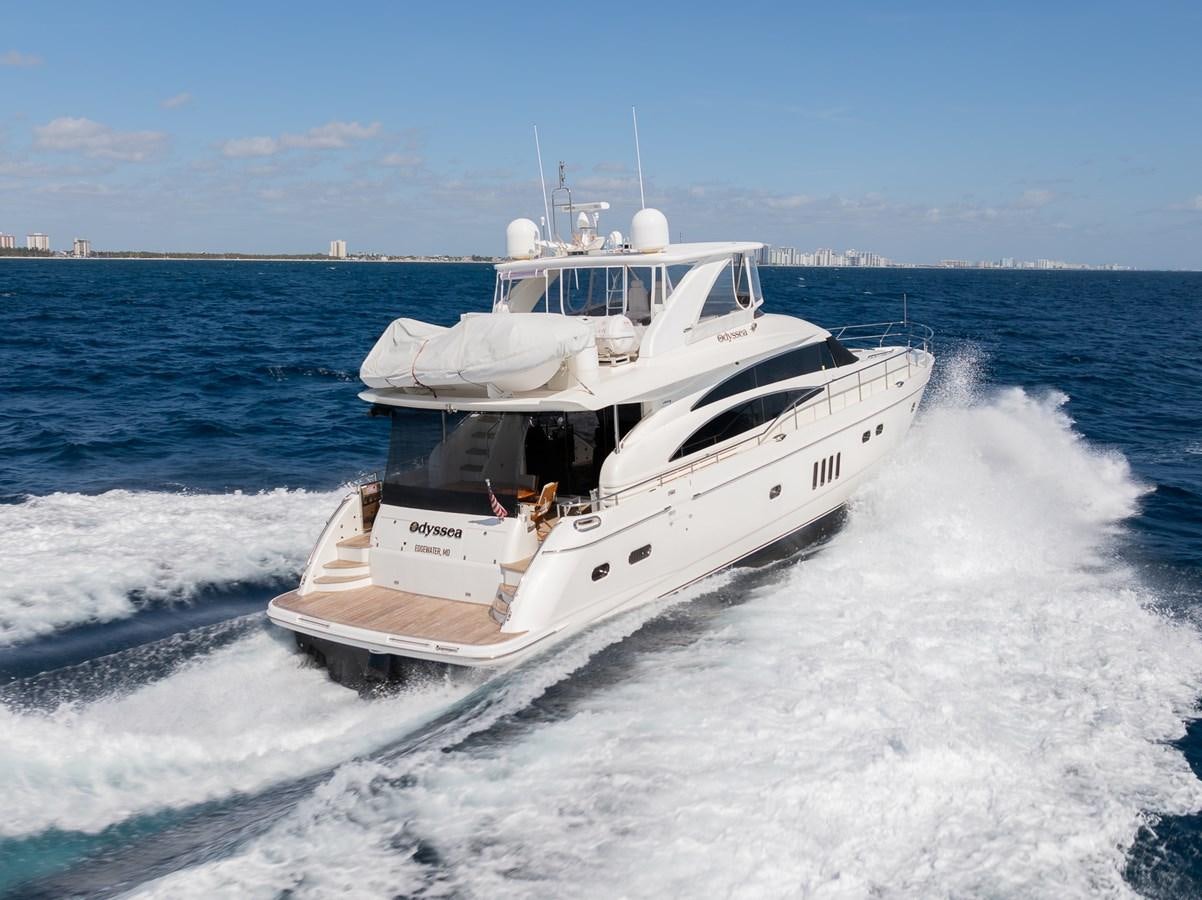 a boat on the water aboard ODYSSEA Yacht for Sale