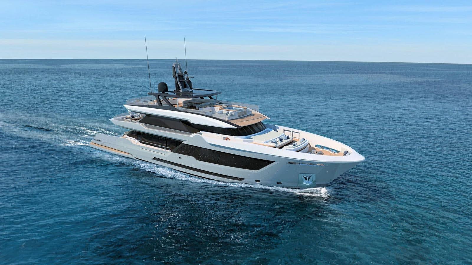 a boat on the water aboard 2024 INACE AVENTURA 164 Yacht for Sale