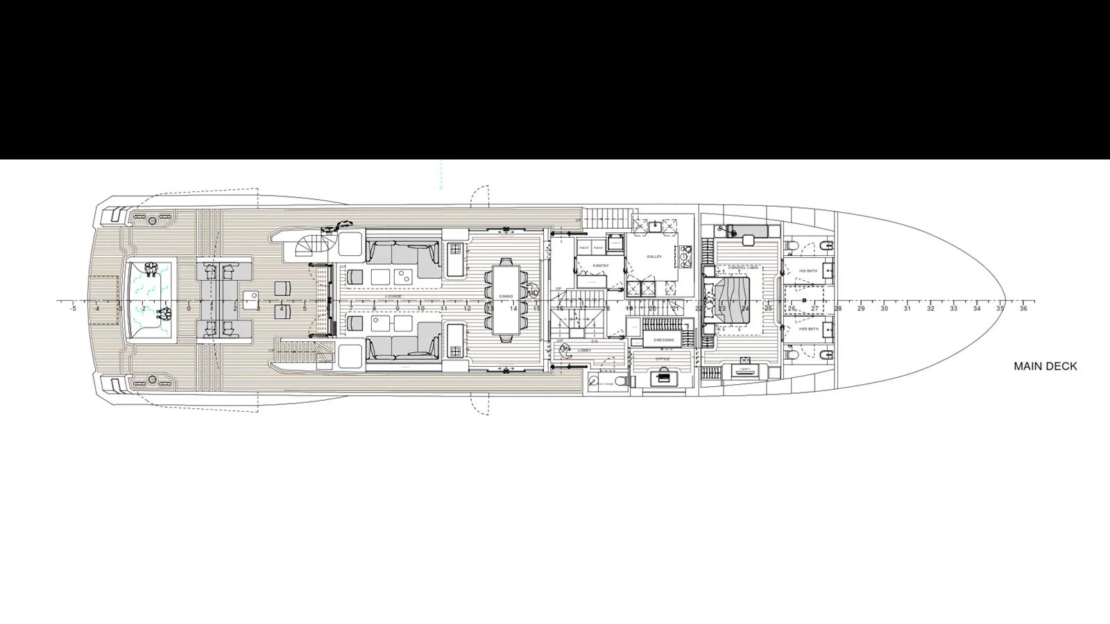 diagram aboard 2024 INACE AVENTURA 164 Yacht for Sale