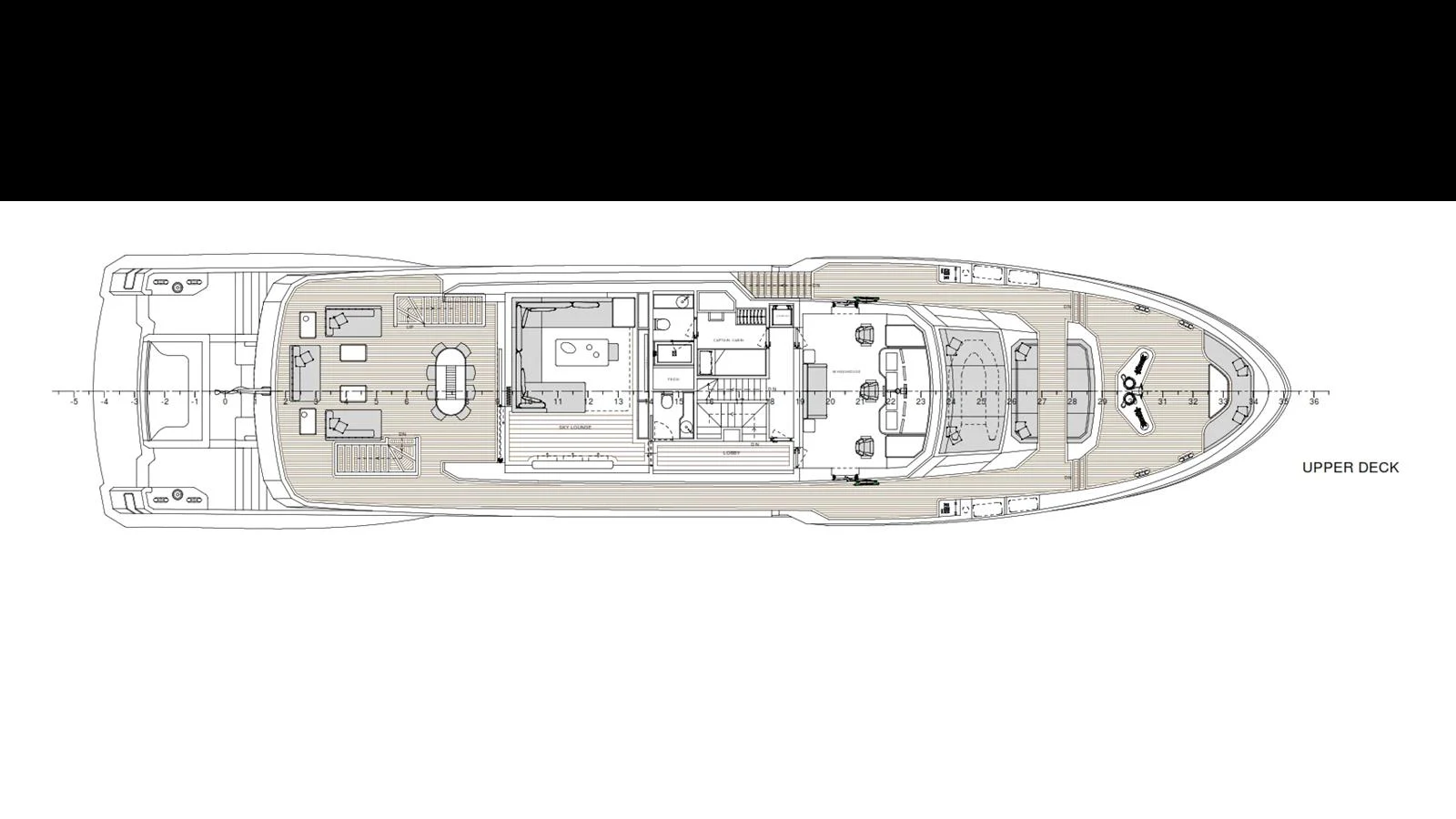 diagram aboard 2024 INACE AVENTURA 164 Yacht for Sale