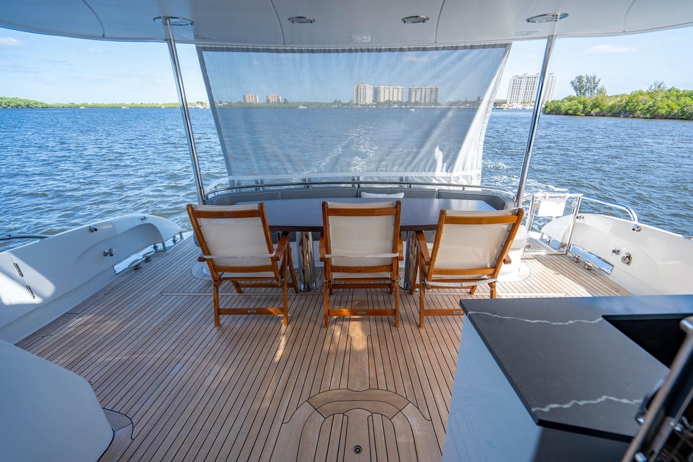 a boat on the water aboard VOYAGER Yacht for Sale
