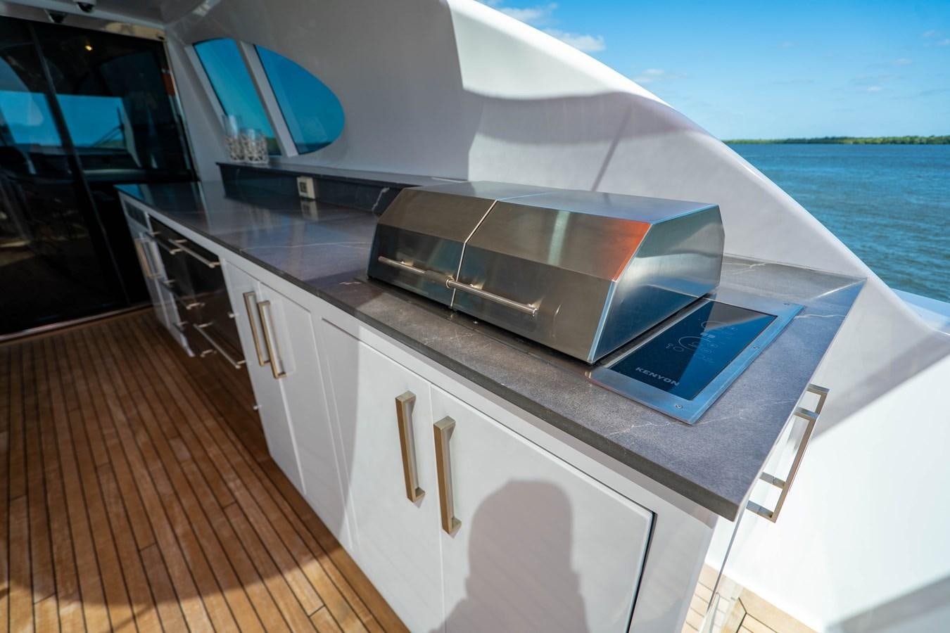 a boat on the water aboard VOYAGER Yacht for Sale