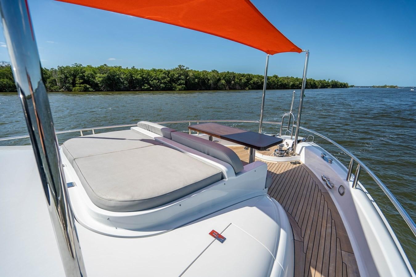 a boat on the water aboard VOYAGER Yacht for Sale
