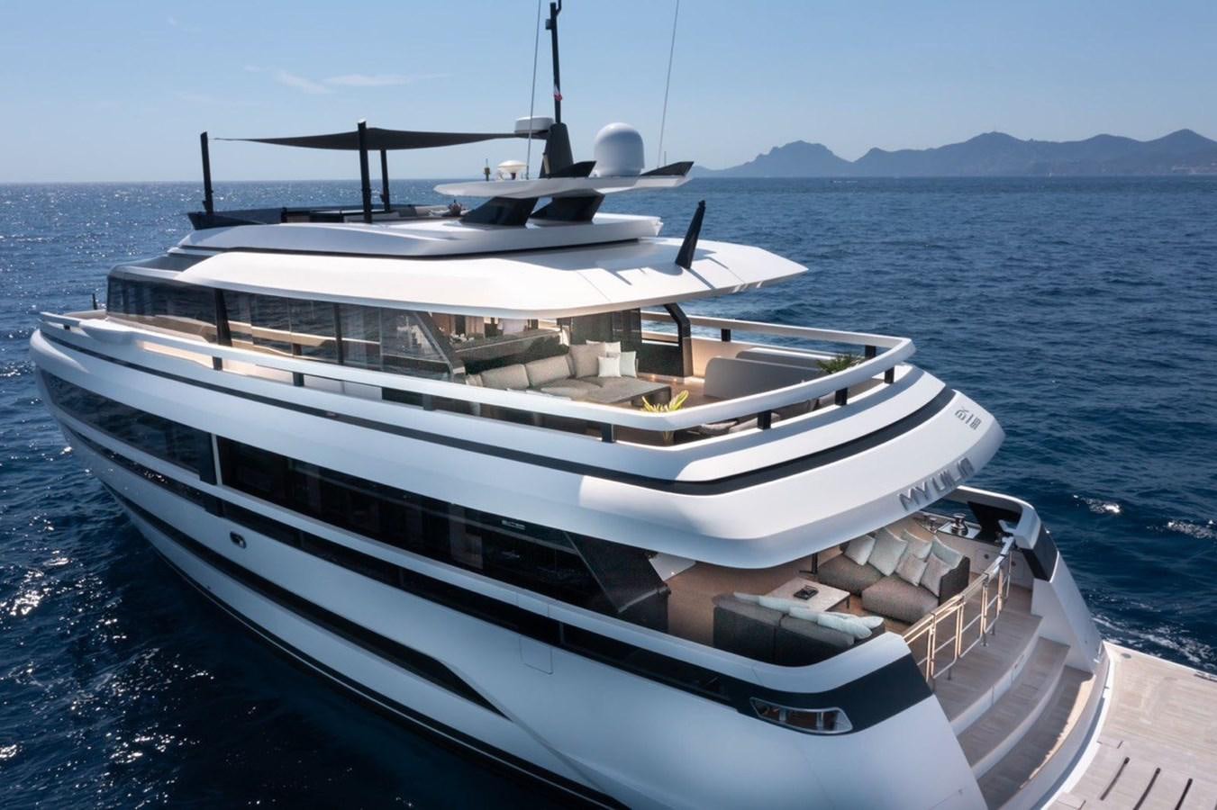 a boat on the water aboard UILIA Yacht for Sale