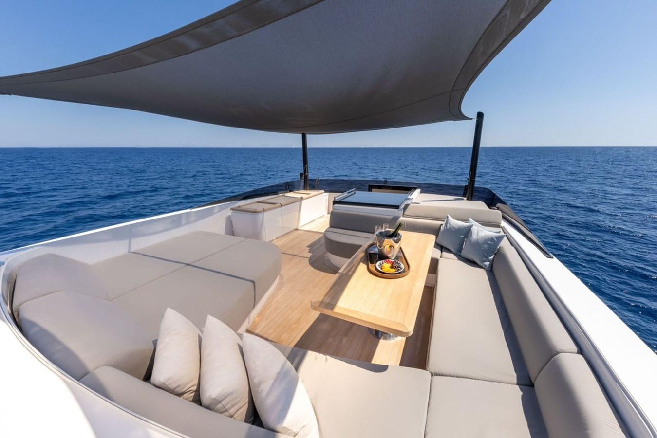 a boat on the water aboard UILIA Yacht for Sale