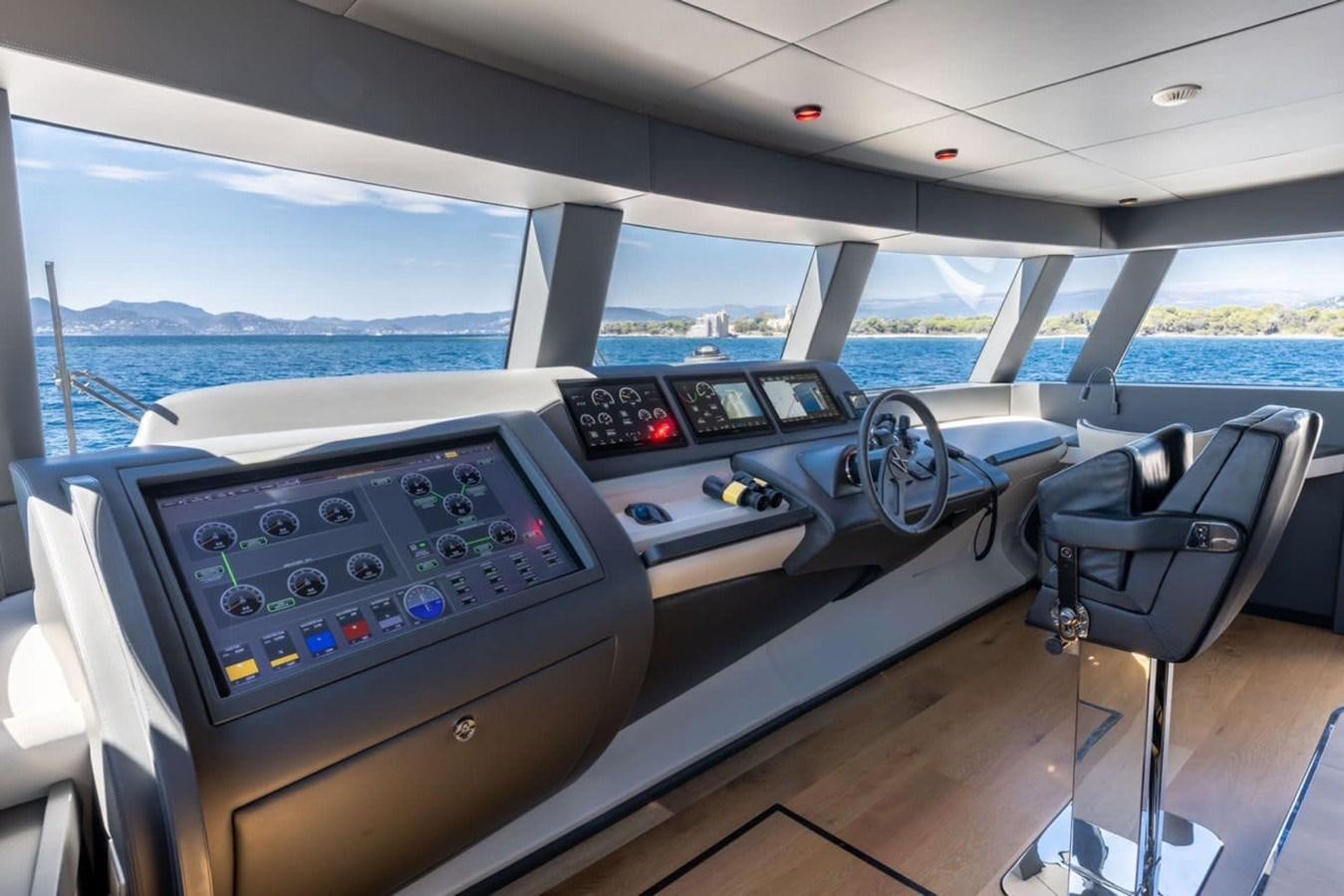 inside of a boat aboard UILIA Yacht for Sale