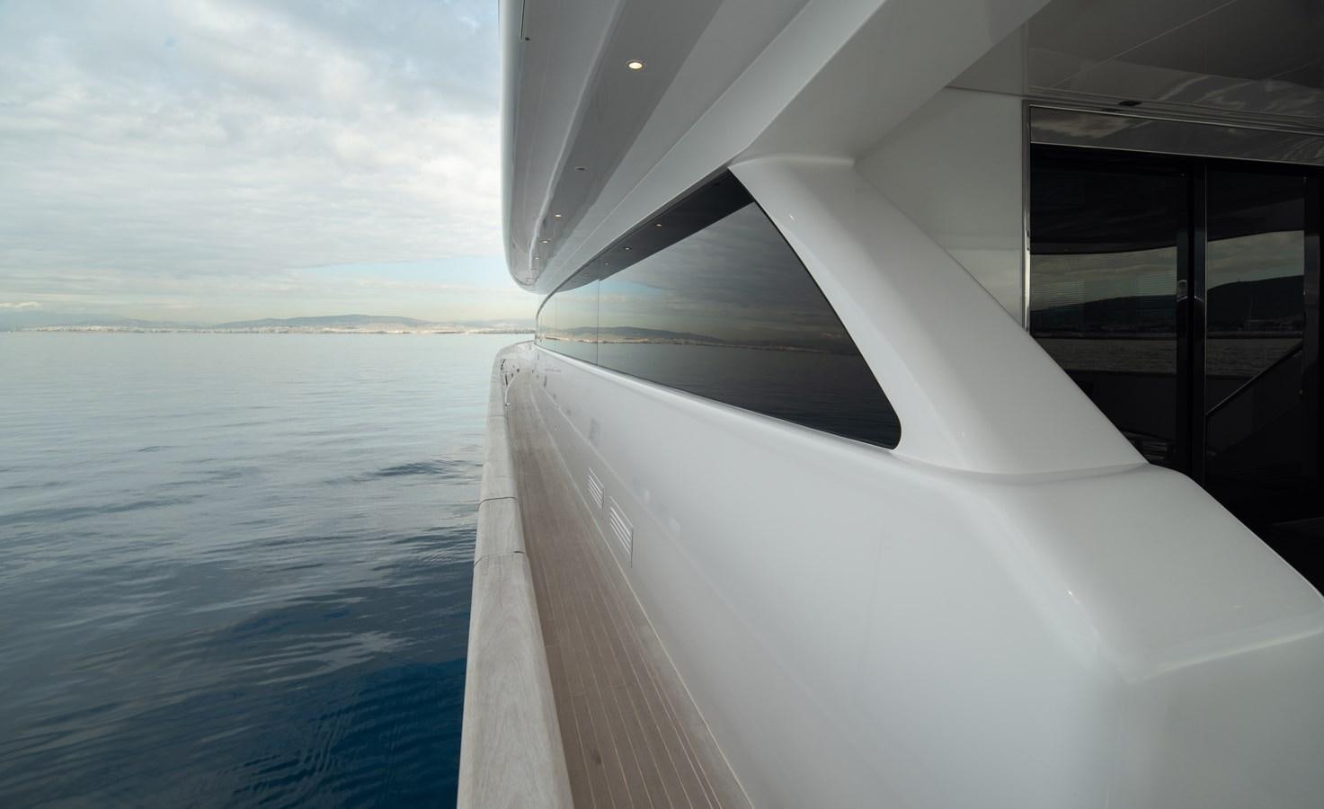 a boat on the water aboard XANAX Yacht for Sale